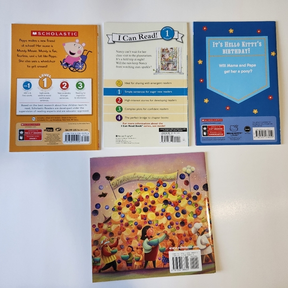 Hello Kitty, Peppa Pig, Fancy Nancy & Little Nita's Big Idea Kids Book Bundle - Picture 2 of 2